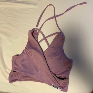 Gymshark cross over bra top